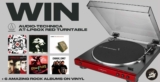 Win an Audio-Technica AT-LP60X Turntable + a vinyl set