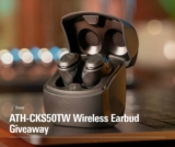 Audio-Technica Competition: Win a pair of ATH-CKS50TW Wireless Earbuds valued at $249
