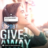 Audio-Technica Competition: Win a pair of the new ATH-S220BT wireless headphones