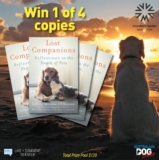 Australian Dog Lover Competition: Win 1 of 3 copies of the book “Lost Companions – Reflections on the Death of Pets”