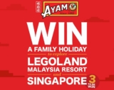 Ayam LEGO Promotion: Win trips to Legoland Malaysia Resort at www.winwithayam.com.au