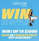 Chemist Warehouse Azclear Action Competition: Win 1 of 10 $1,000 Asos or Princess Polly Gift Vouchers