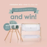 Sisters Day Competition: Win a Babybee POD bassinet or Babybee NOA high chair