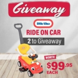 Babyco Giveaway: Win 1 of 2 Little tikes Ride on Cars Worth $99.95 each