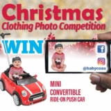 Babyco Christmas Clothing Photo Competition: Win a Mini Convertible Ride-on Push Car for Kids