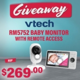 Babyco Giveaway: Win a Vtech RM5752 Baby Monitor valued at $269