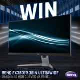 Win a BenQ EX3501R Monitor from PC Case Gear