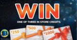 Bi-Rite 2021 October Giveaway: Win 1 of 3 gift cards valued at up to $1,000