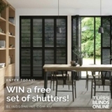 Win a free set of shutters from BlindsOnline
