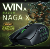 Blizzard Burning Crusade Competition: Win 1 of 2 Razer Naga X mice