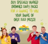 Brownes Dairy Wiggles Promotion: Win 1 of 500 prizes at thewiggles.brownesdairy.com.au