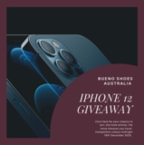Bueno Shoes Competition: Win an iPhone 12