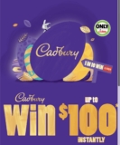 Cadbury Easter 2023 Promotion: Win up to $100 instantly at cadburyeasterpromotion.com.au