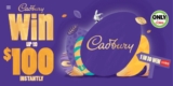Cadbury Easter Promotion: Enter your receipt and win up to $100 at cadburyeasterpromotion.com.au