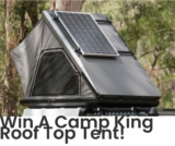 Camp King Christmas Giveaway: Win Camp King Roof Top Tent valued at $5,970