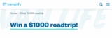 Camplify Competition: Win a $1000 roadtrip
