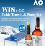 Canadian Club Competition: Win a CC table tennis & pong set