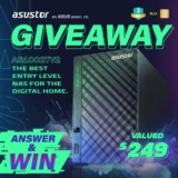 Centre Com Asustor Giveaway: Win an Asustor NAS AS1002T v2 worth $249
