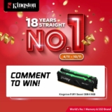 Win a set of Kingston Fury Beast 16GB DDR4 RGB Kit from Centre Com