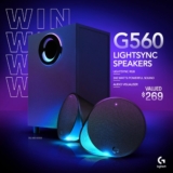 Centre Com Competition: Win the new Logitech G G560 LIGHTSYNC Speakers