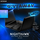 Centre Com Netgear Giveaway: Win a Nighthawk RAX200 WiFi 6 Router