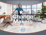 The Project Change Makers Competition: Win 1 of 2 Dell XPS 13 Plus Laptops worth $3,900