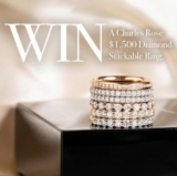 Win a Charles Rose stackable ring valued at $1,500