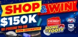 Chemist Warehouse Home of Footy Competition: Win a share of $150,000 in prizes at homeoffooty.com.au