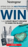 Chemist Warehouse Neutrogena Competition: Win 1 of 2 beauty Escapes to Hamilton Island