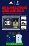 Chemist Warehouse Adidas Competition: Win a signed and framed Lionel Messi Jersey and more