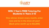 Cluey Learning Competition: Win 1 Year’s FREE Tutoring For Students In Years 2-12 worth up to $3,200