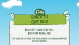 Cobs Snack to Give Back Promotion: Win 1 of 1,000 $50 gift cards at cobssnacktogiveback.com.au