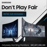 Win a 34″ Samsung Odyssey G5 WQHD Curved Monitor