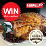 Cornetts Supermarkets Giveaway: Win 1 of 10 ham portions
