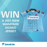 Win 1 of 5 Waratahs signed jerseys thanks to Daikin