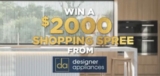 Designer Appliances Competition: Win a $2000 shopping spree