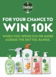 Chemist Warehouse Dettol Competition: Win $10,000 cash