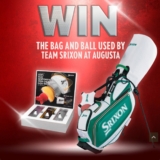 Drummond Golf US Masters Giveaway: Win the bag and ball used by Team Srixon at Augusta