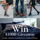 Win $500 to spend at Dune London & a Canningvale queen bed set valued over $500