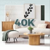 E-Living Furniture 40K Giveaway: Win 4 x $500 E-Living vouchers
