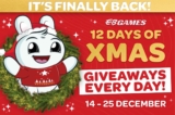 EB Games 12 Days of Xmas Giveaways 2021: Win prizes every day
