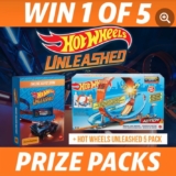 Win 1 of 5 Hot Wheels Unleashed Prize Packs from EB Games