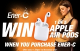 Ener-C Competition: Win 1 of 5 AirPods at www.enerc.com.au