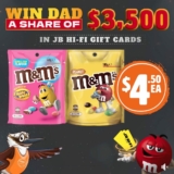 Enjoy Local Father’s Day Competition: Win Dad a share of $3,500 in JB gift cards at enjoylocal.newsunrise.com.au