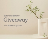Ettitude Better with Bamboo Giveaway: Win $1,300+ in goodies