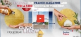 Win 1 of 5 $200 L’ Occitane gift card vouchers from Explore France Magazine