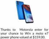 Female.com.au Competition: Win a Moto e7 Power Phone valued at $159