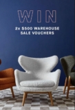 Fenton & Fenton Giveaway: Win 2 x $500 vouchers to be spent at the annual Warehouse Sale