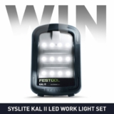 Win a SYSLITE KAL II LED Heavy Duty Work Light Set valued at $389