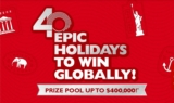Flight Centre 40th Birthday Competition: Win 1 of 40 holidays valued at $10,000